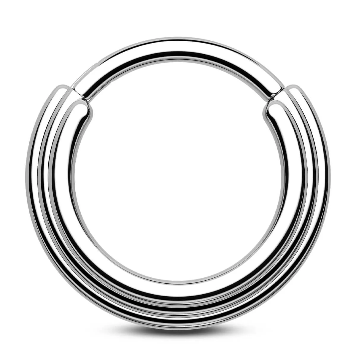 16G Stacked Hinged Segment Septum Ring