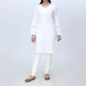 1PC-Embroidered ChikanKari Shirt PS4170