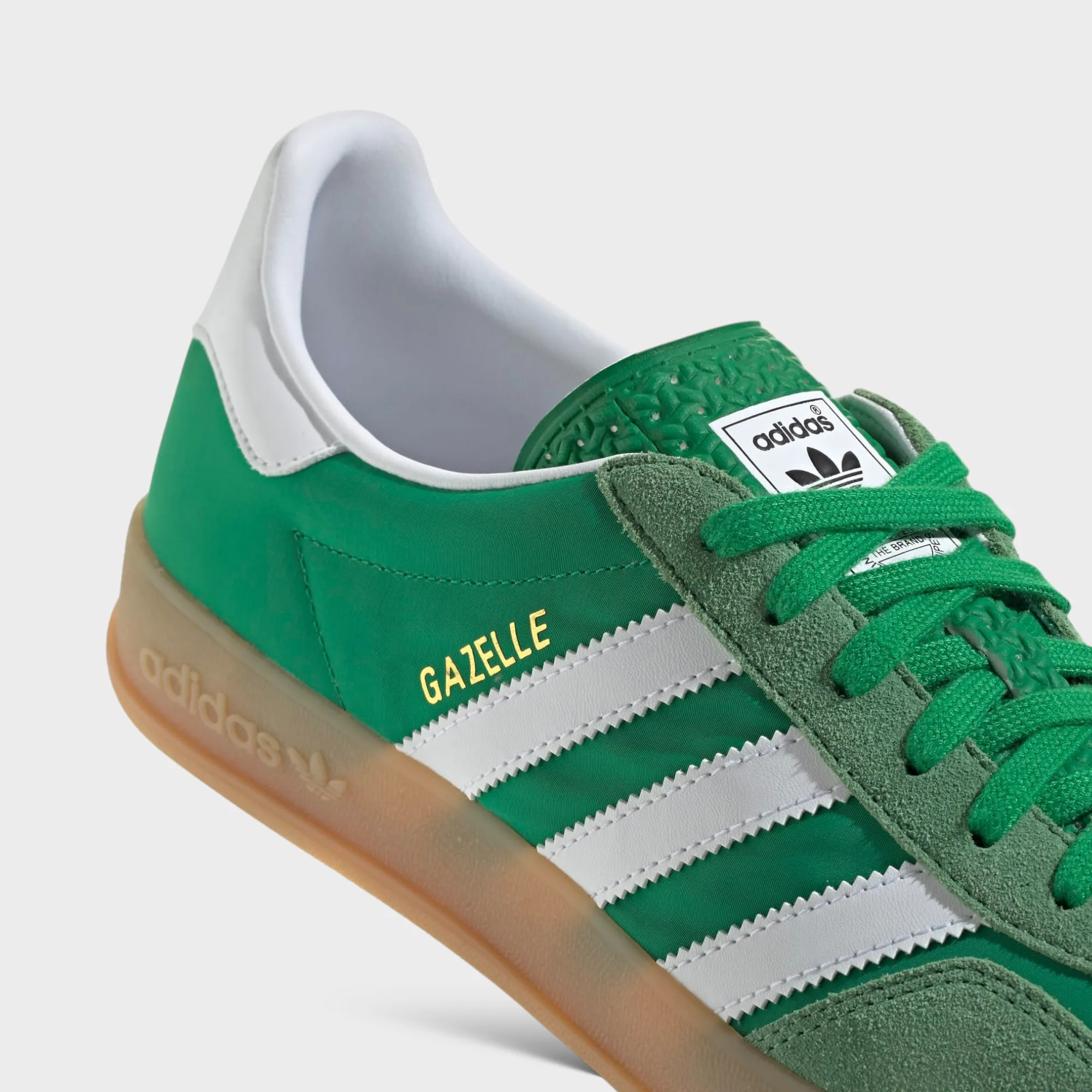 Adidas Gazelle Indoor I Grøn/Hvid