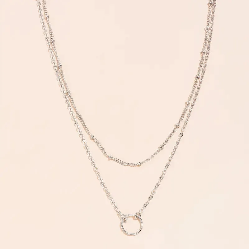 Adjustable Silver Necklace only at Bling & Bloom's Boutique | Dainty Silver Necklace