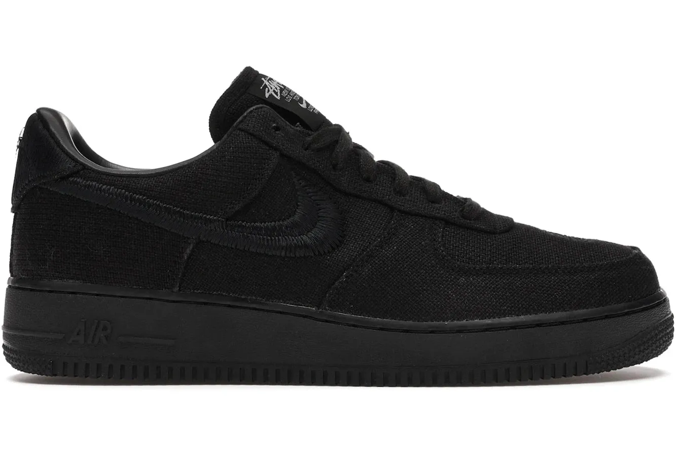 Air Force 1 X Stussy Black