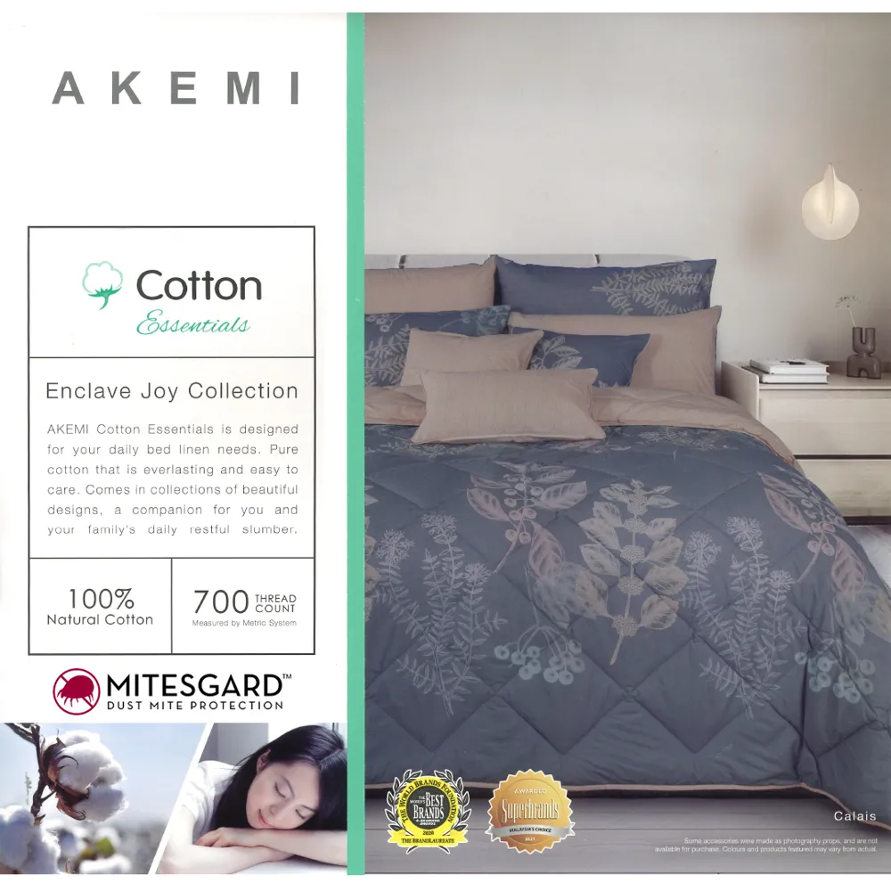 Akemi Enclave Joy Cotton Fitted Sheet Set Queen Assorted Colors