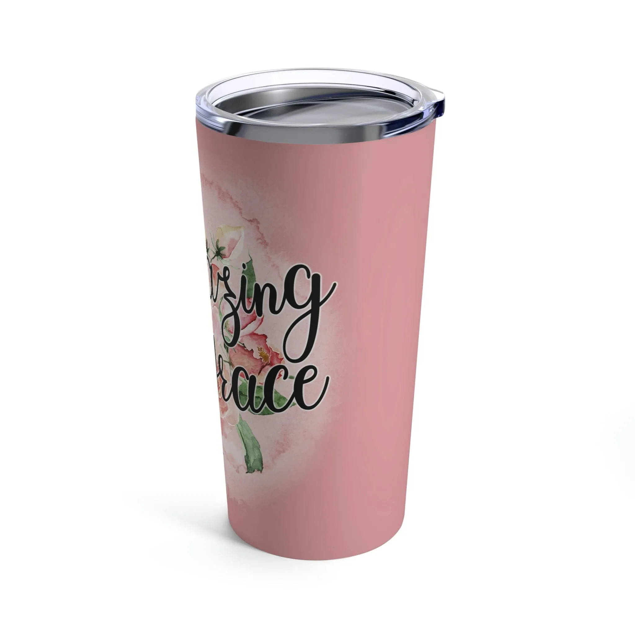 Amazing Grace Rose Tumbler 20oz