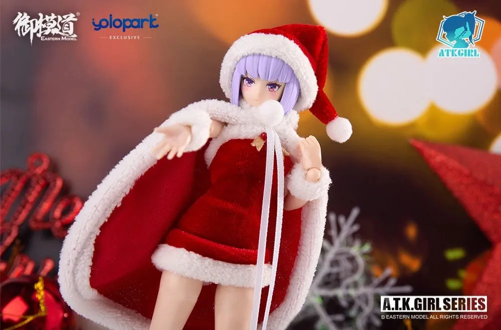 A.T.K.GIRL - Christmas outfits Set 1/12 Plastic Model Kit E-MODEL