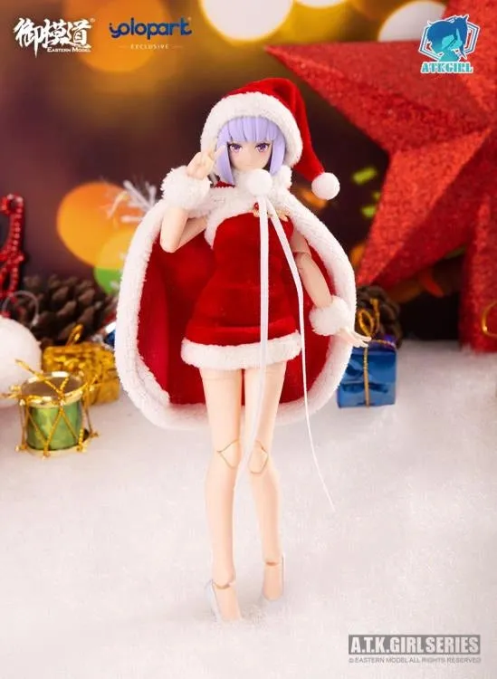 A.T.K.GIRL - Christmas outfits Set 1/12 Plastic Model Kit E-MODEL