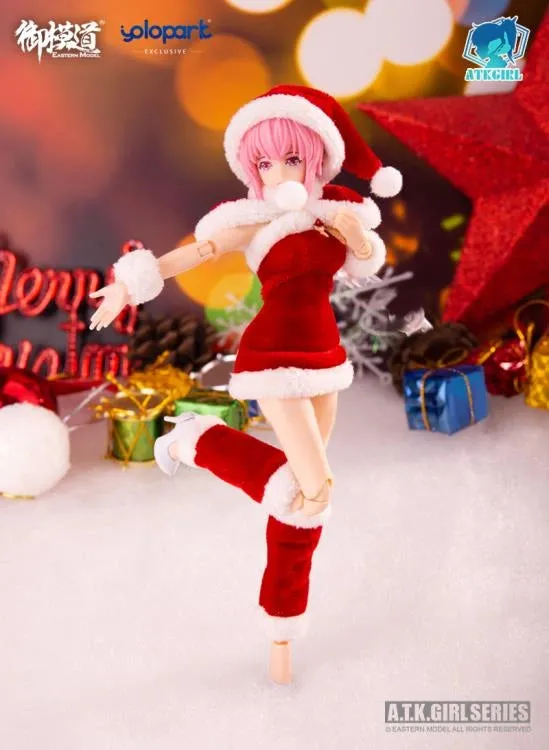 A.T.K.GIRL - Christmas outfits Set 1/12 Plastic Model Kit E-MODEL