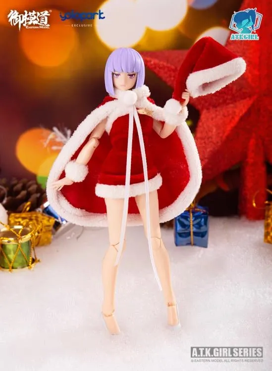 A.T.K.GIRL - Christmas outfits Set 1/12 Plastic Model Kit E-MODEL