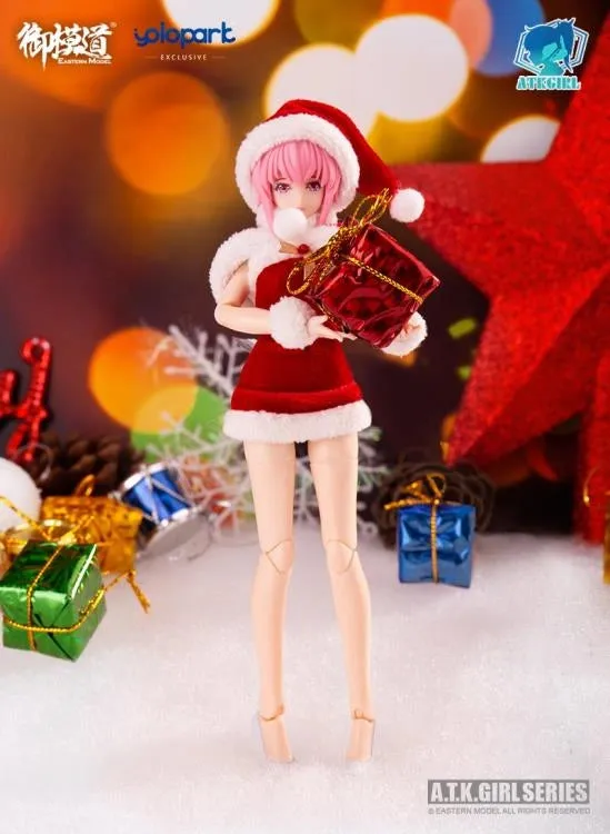 A.T.K.GIRL - Christmas outfits Set 1/12 Plastic Model Kit E-MODEL