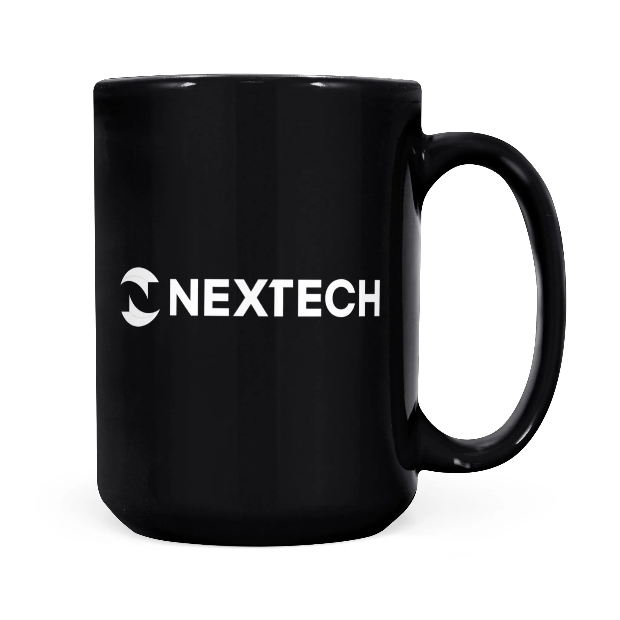 Black Mug - CMS Nextech White Logo