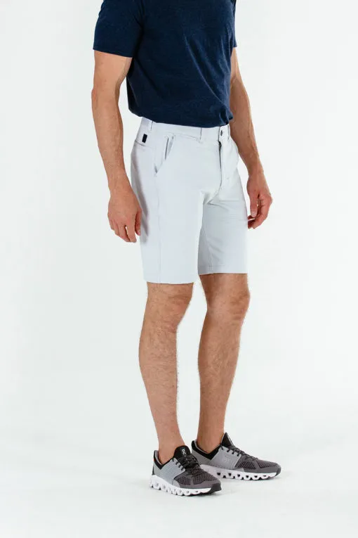 Breakwater Sport Short - Stripe Silver