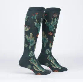 Cactus Jungle Knee High Socks