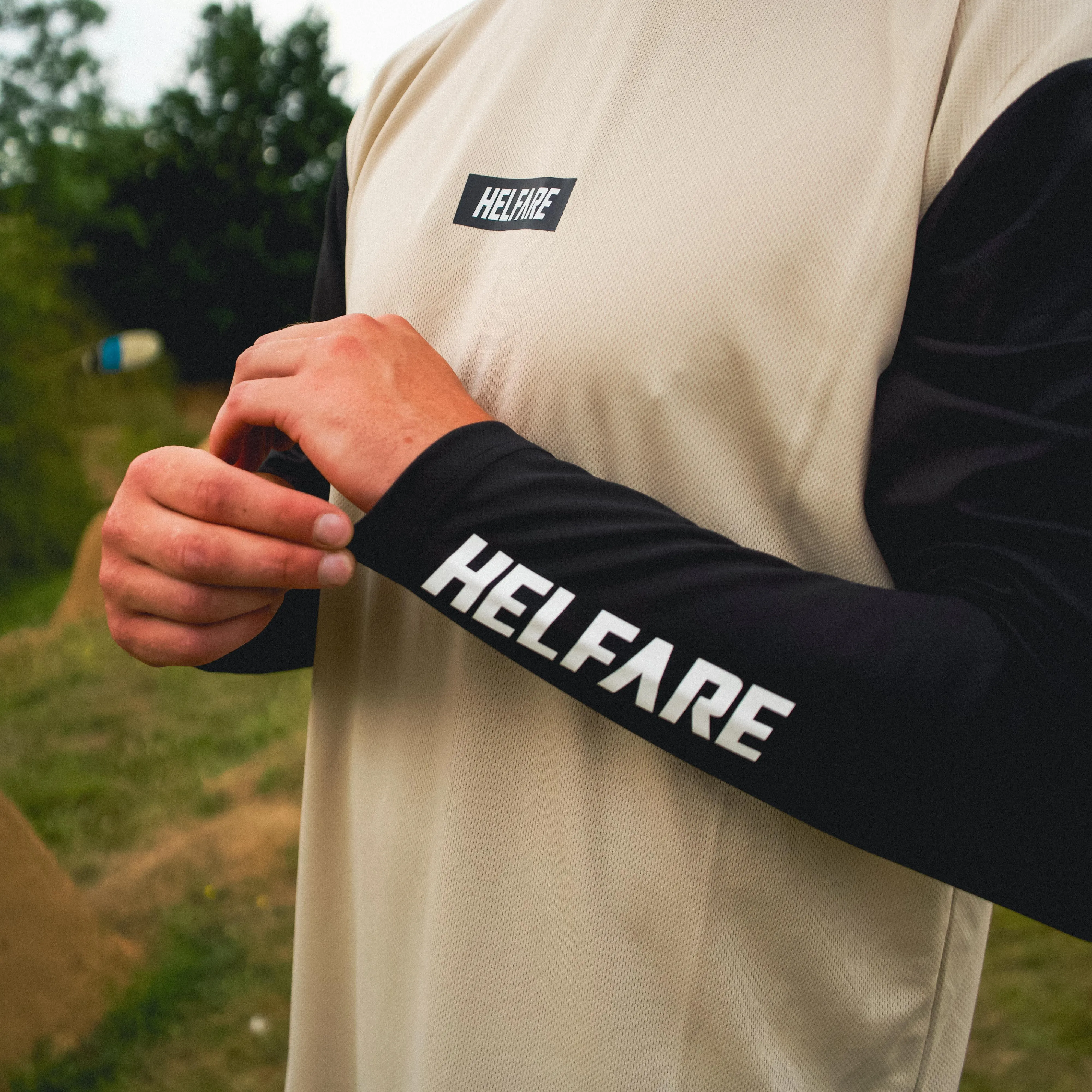 Cadence Long Sleeve Jersey | Sand