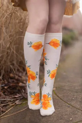 California Poppy Knee High