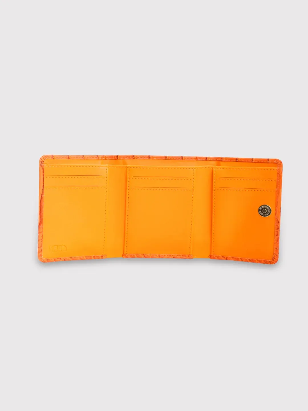 Caprese Luna Wallet Small Trifold Orange