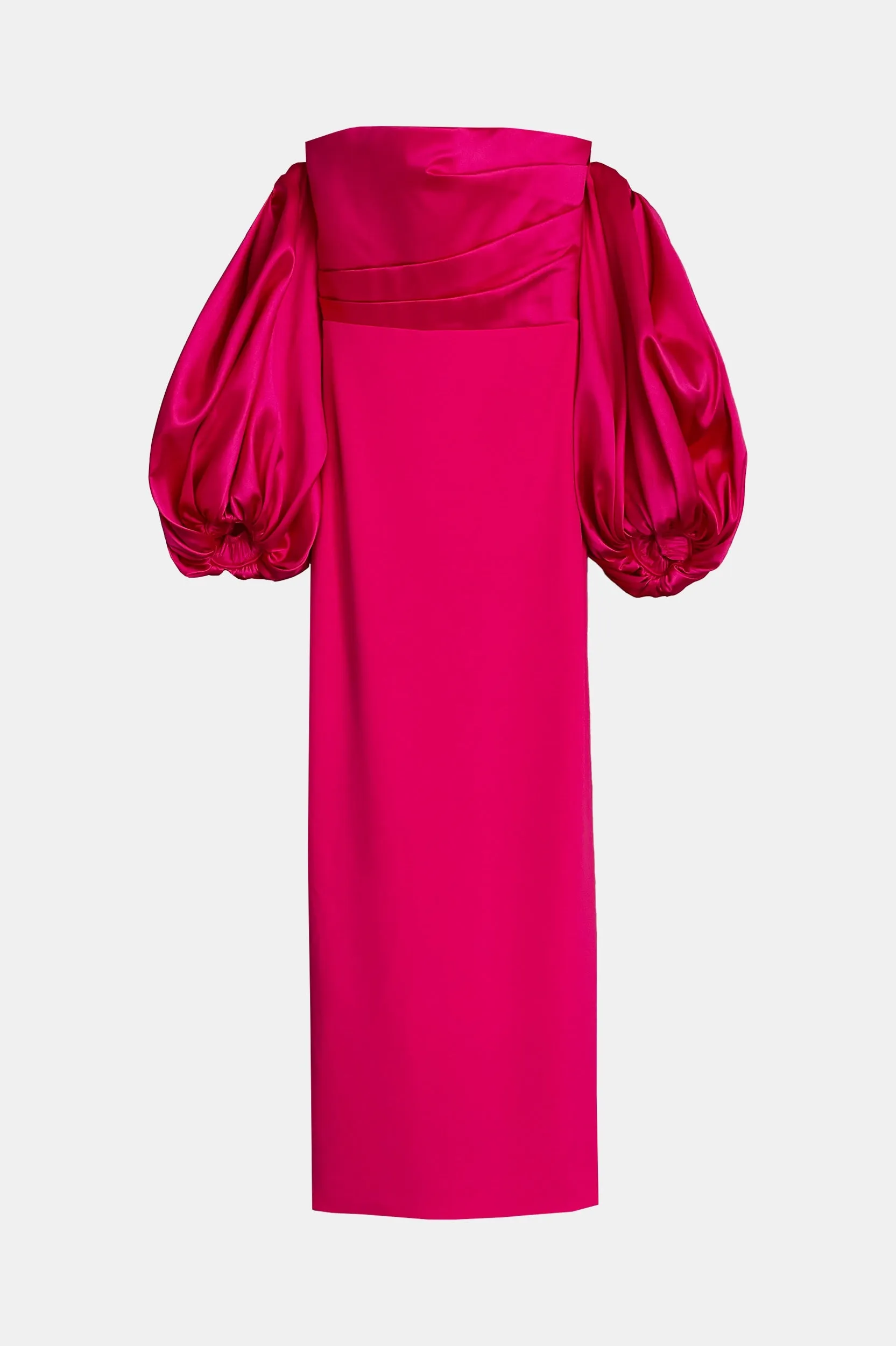 Carmen Maxi Dress in Ultra Pink