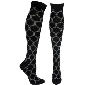 Chain Bling Fence KH Sock