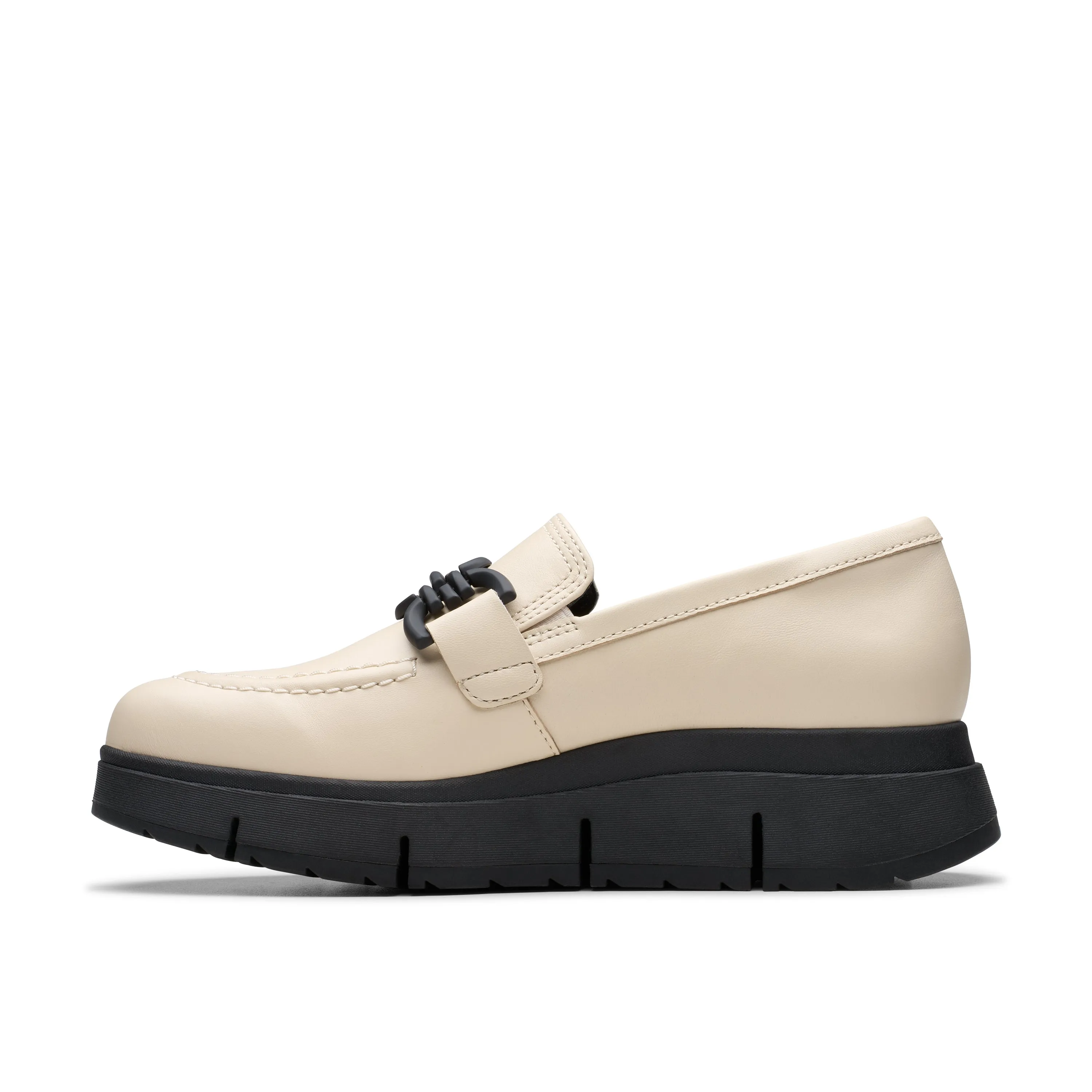 Clarks - Loriini Izzy - Cream Leather