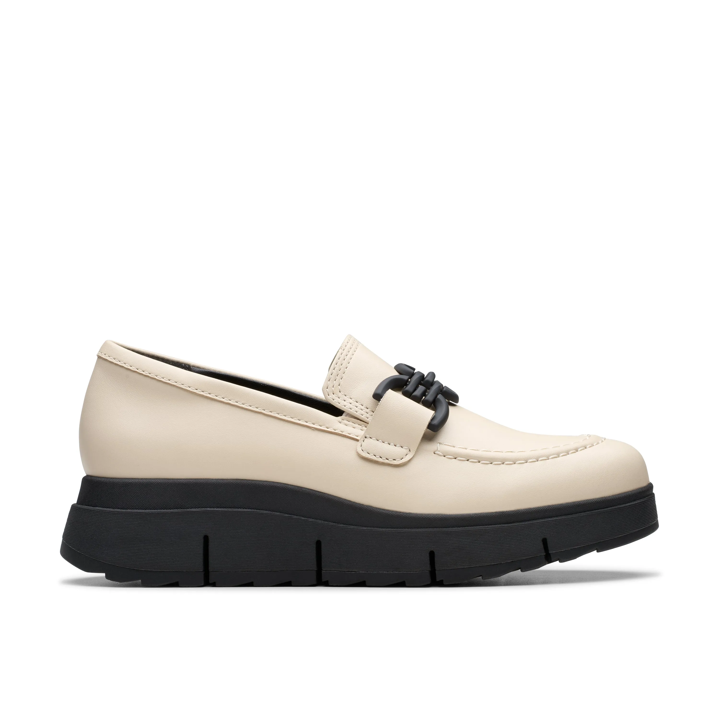 Clarks - Loriini Izzy - Cream Leather