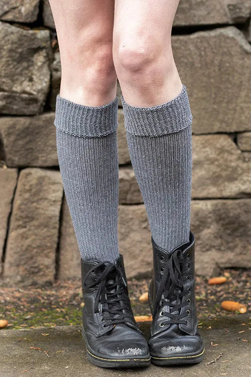 Cuffable Scrunchable Knee High Socks