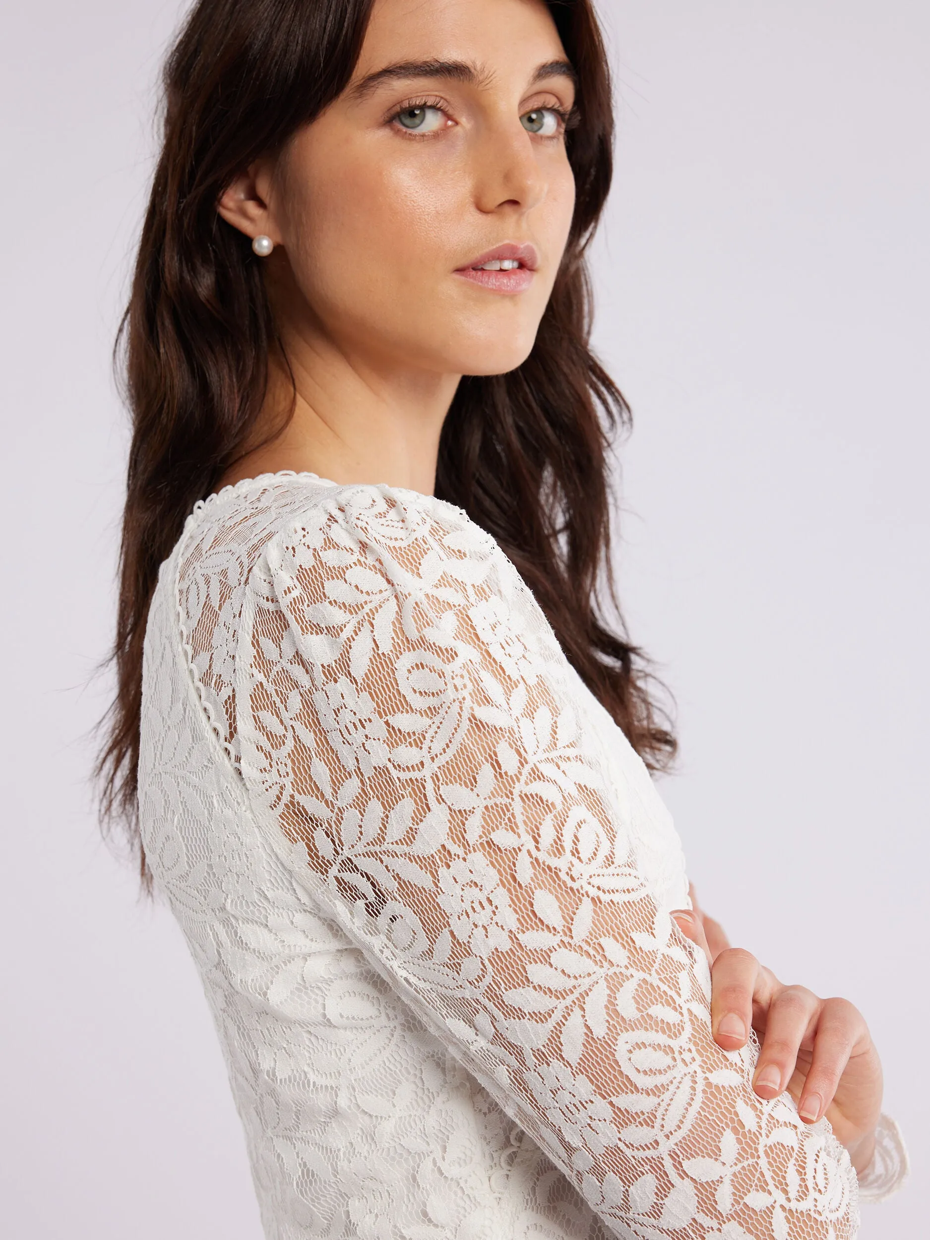 Danielle Lace Top