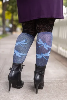 Dragonfly Shimmer Stretch-It Knee High