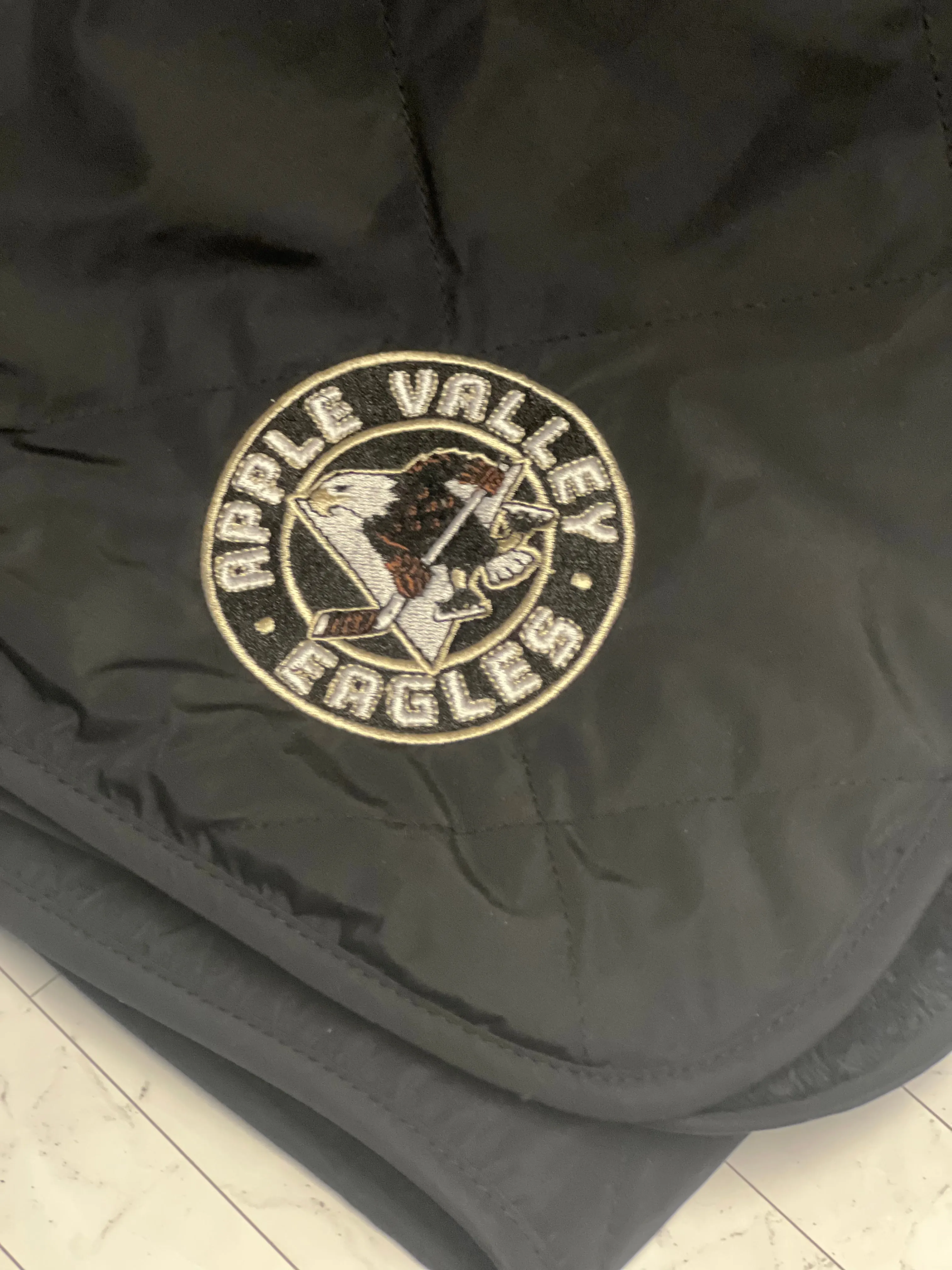 FIRE SALE - AV Hockey - Eddie Bauer Quilted Insulated Fleece Blanket