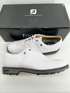 Footjoy Myjoys Premiere Series Packard Golf Shoes White 9.5 Medium