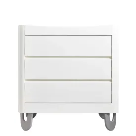 Gaia Baby | Serena Dresser with Silver Legs