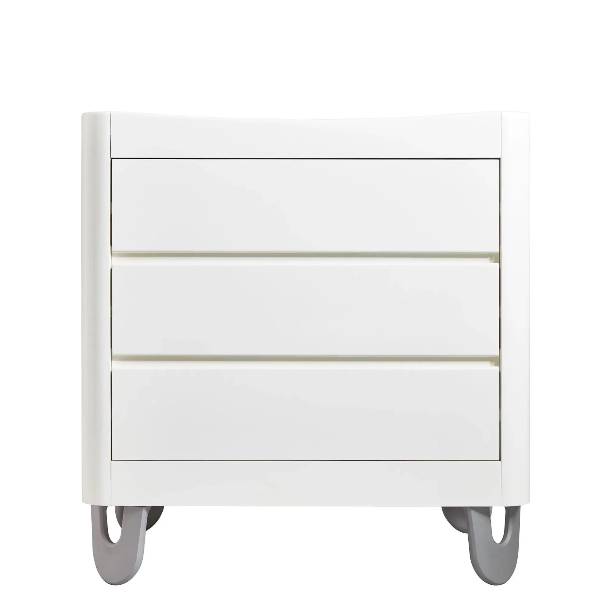 Gaia Baby | Serena Dresser with Silver Legs