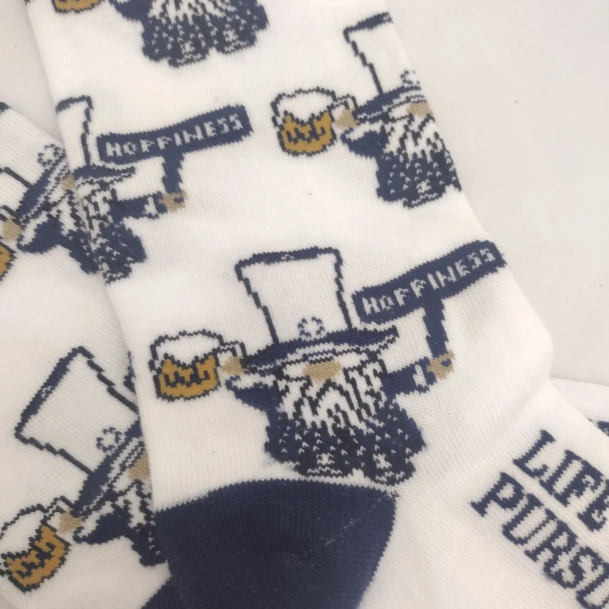 George Washingnome's Pursuit of Hoppiness Socks