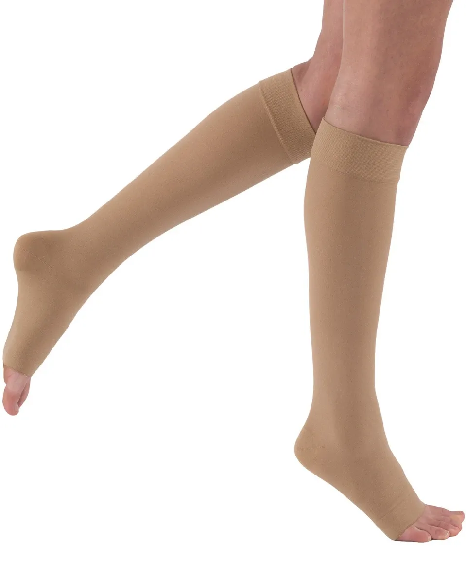 Jobst Relief Knee Highs Open Toe Unisex 30-40 mmHg