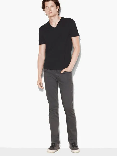 John Varvatos - The Short Sleeve Raw Edge V-Neck Tee