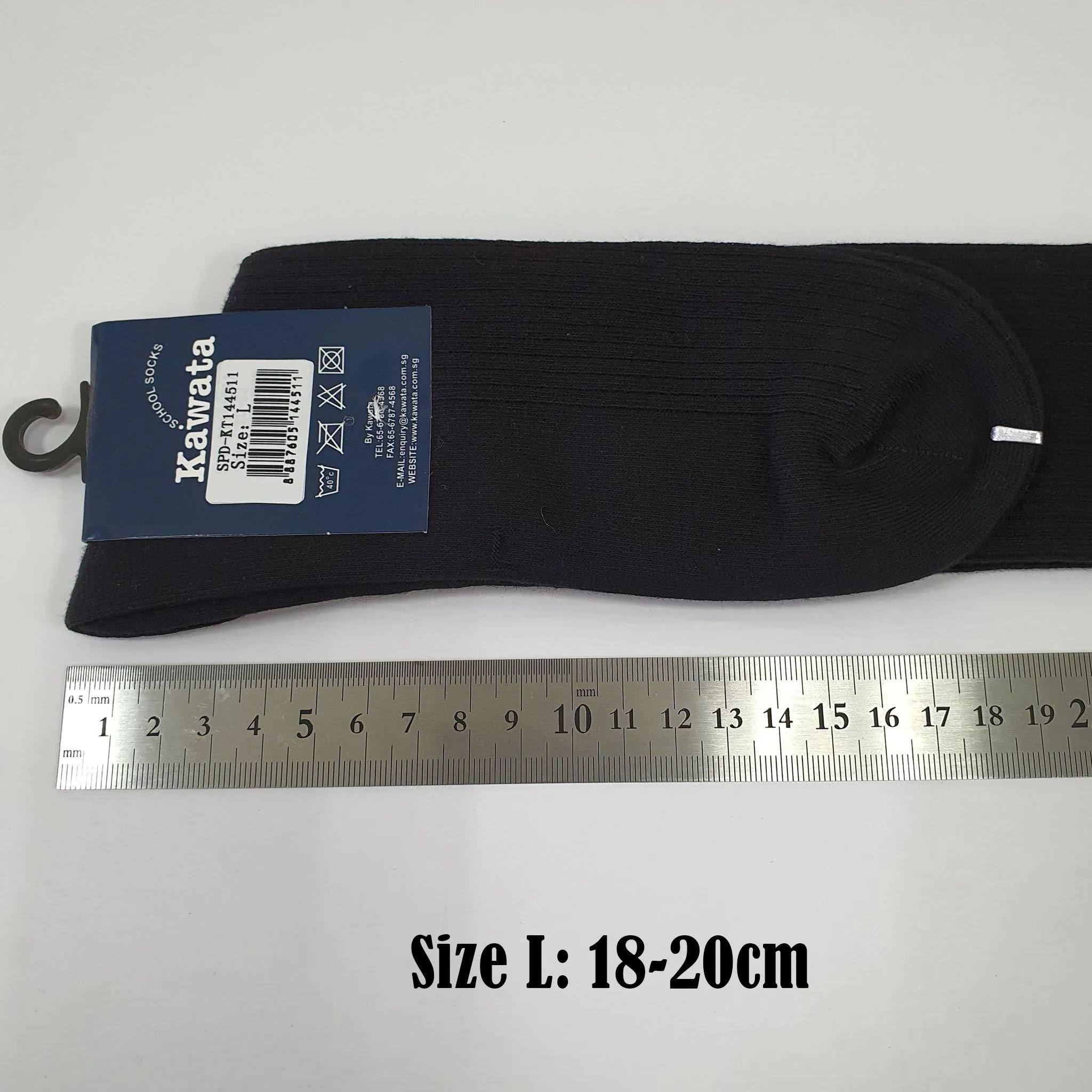 Long Black Socks for Kids | Long School Socks