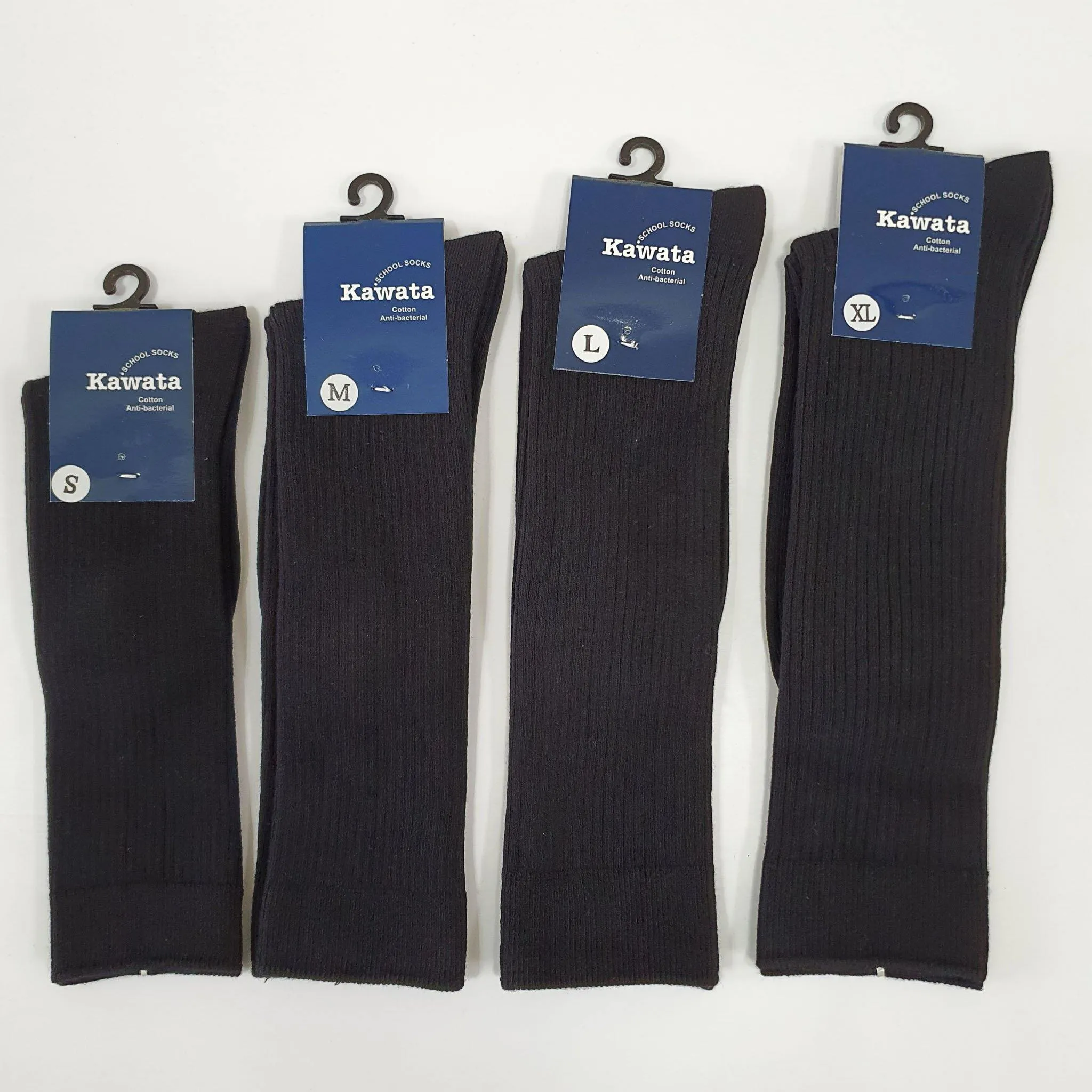 Long Black Socks for Kids | Long School Socks