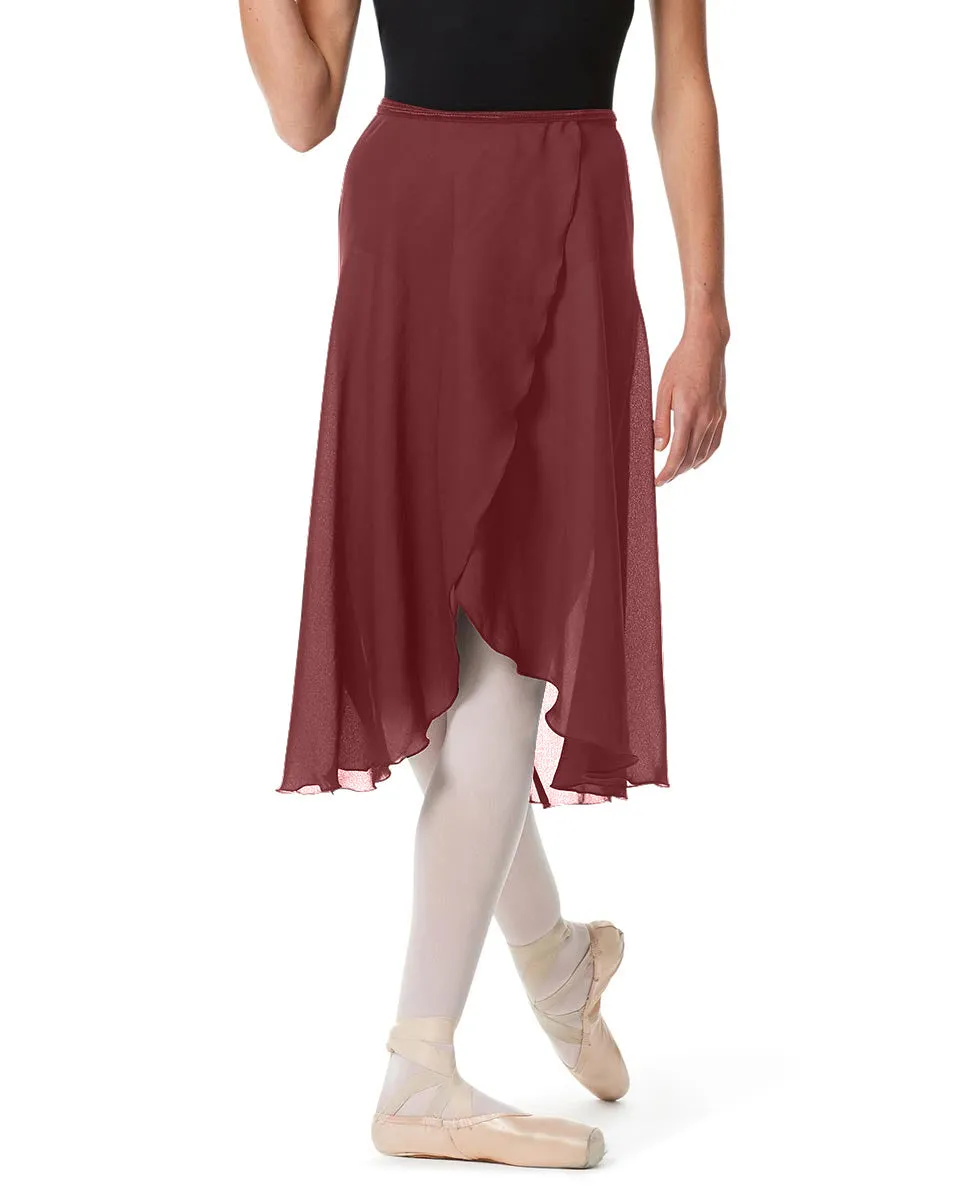 Lulli "Renee" Knee Length Wrap Skirt