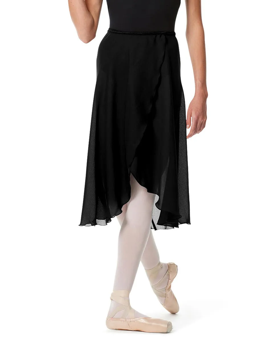 Lulli "Renee" Knee Length Wrap Skirt