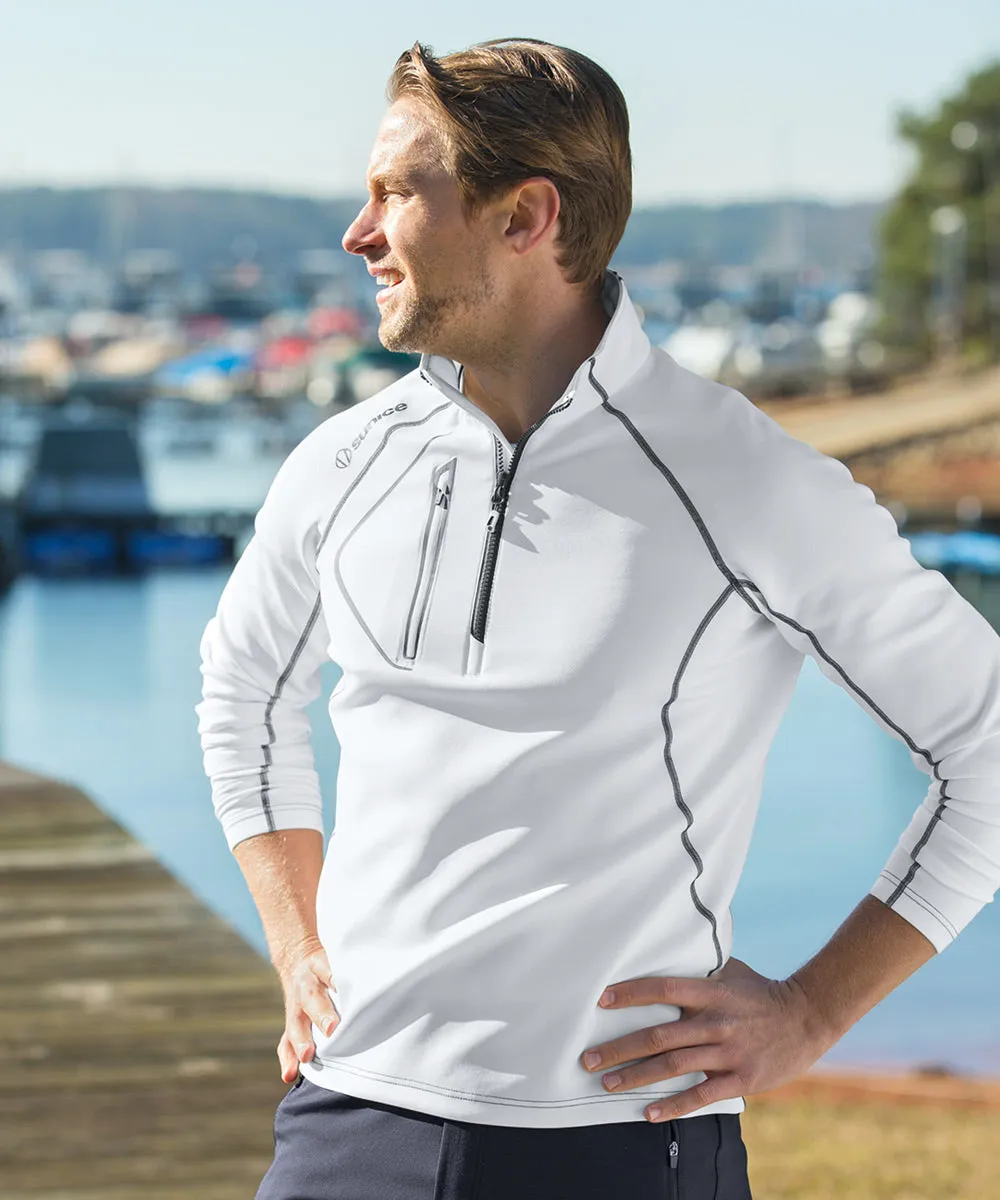 Men's Allendale SuperliteFX Stretch Thermal Half-Zip Pullover