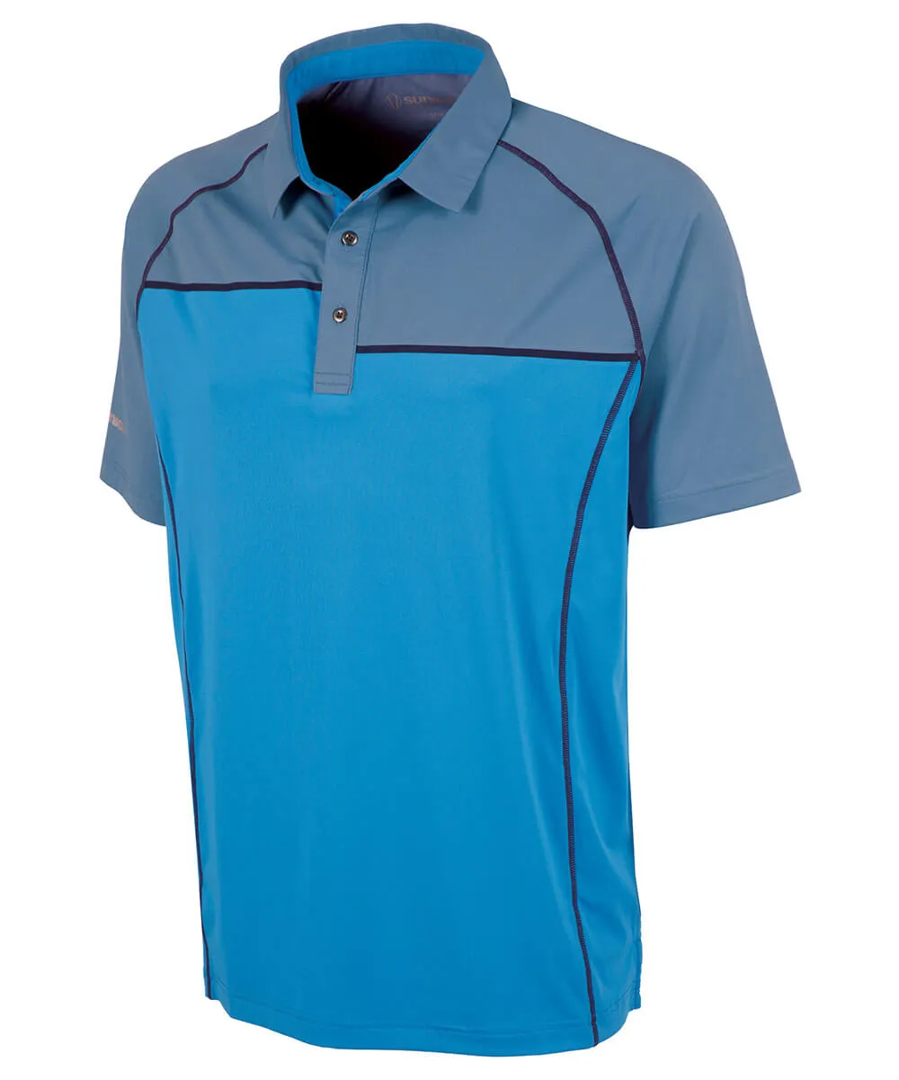 Men's Shane Colorblock Short Sleeve Polo Shirt