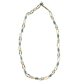 NECKLACE BEAU AVENTURINE