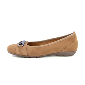 Olivia Camel Hovercraft Flats