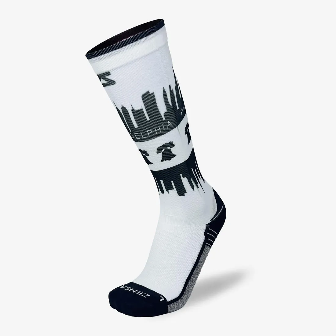 Philadelphia Skyline Compression Socks (Knee-High)