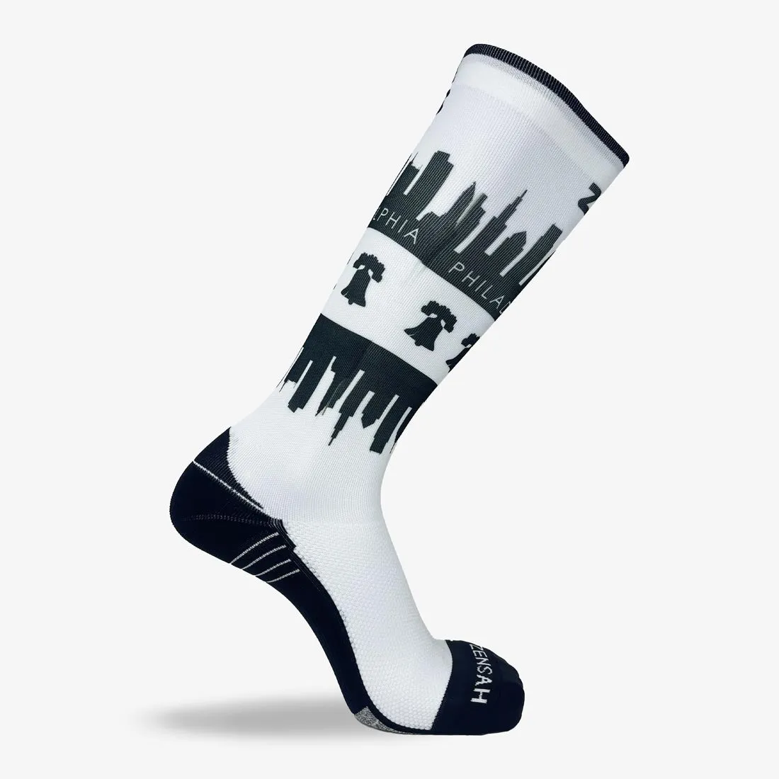 Philadelphia Skyline Compression Socks (Knee-High)