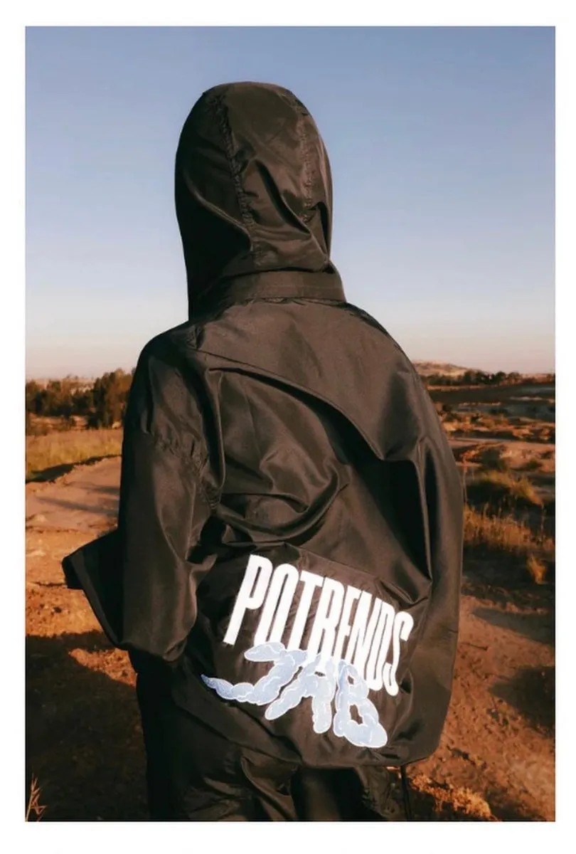 Potrends JHB Nylon Jacket Black