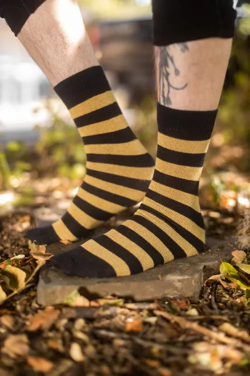 Preppy Striped Tube Socks