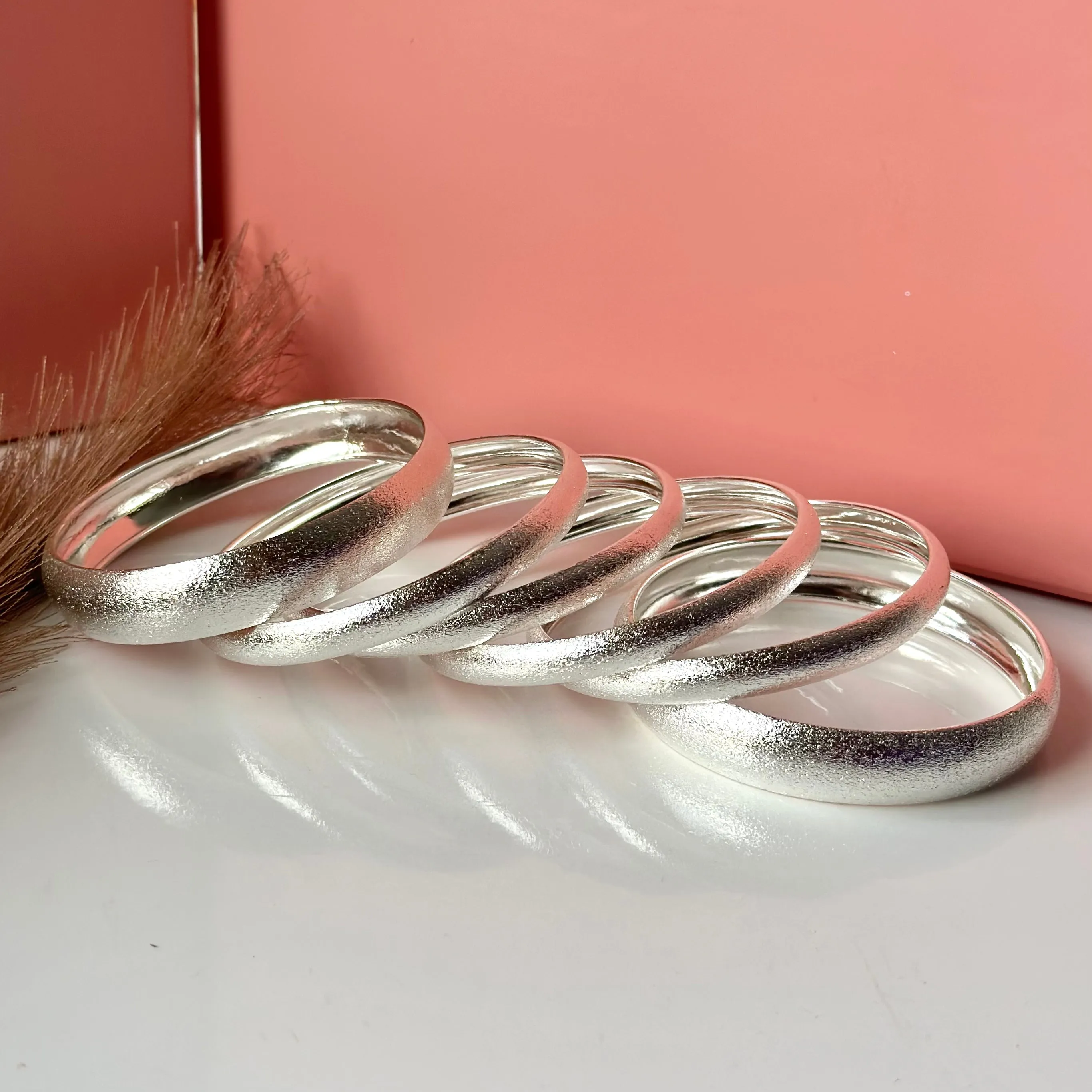 Silver Bangles