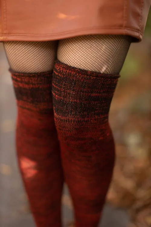 Space Dyed Knee Socks