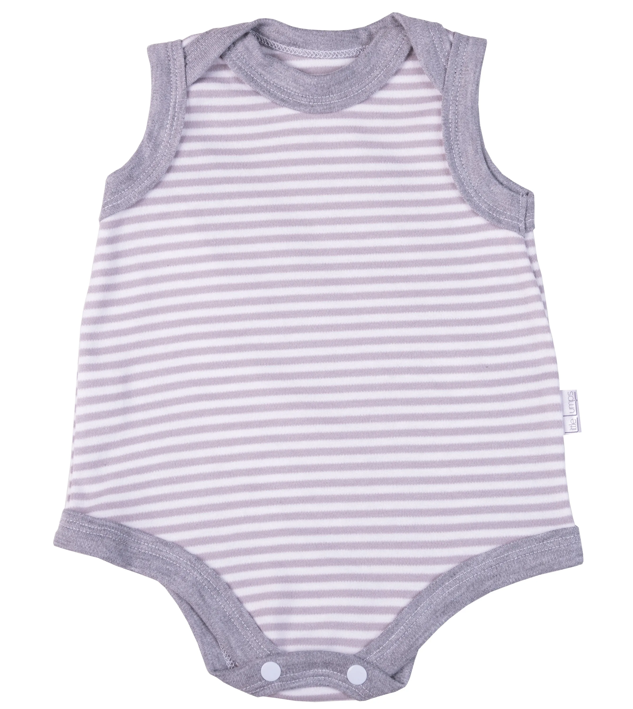 Striped Baby Sleeveless Onesie