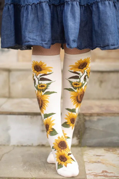 Sunflower Knee High