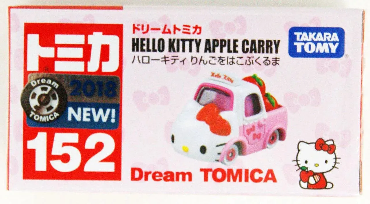 Takara Tomy Dream Tomica 152 Hello Kitty Apple Car