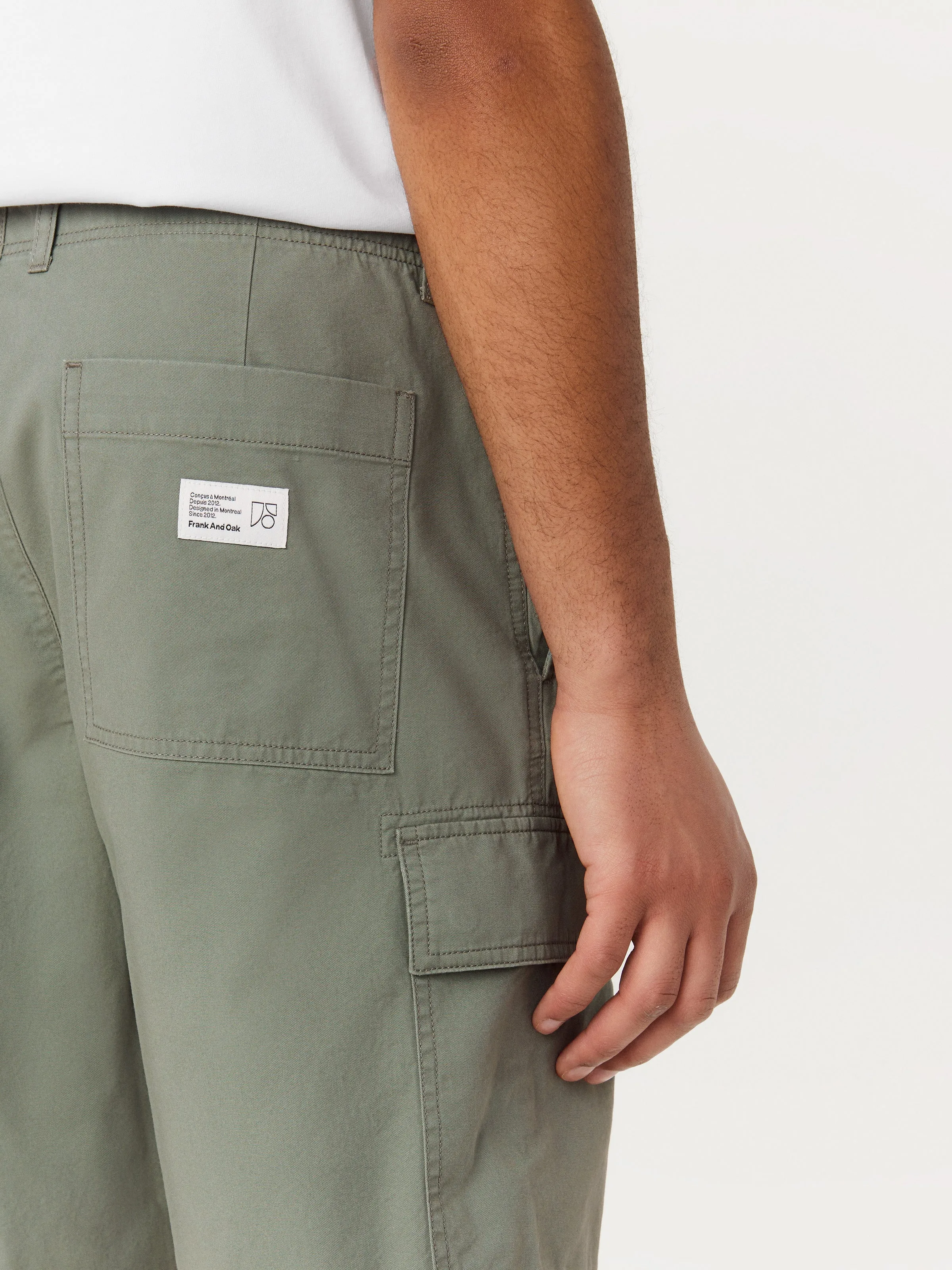 The Joey Cargo Short in Boreal Green